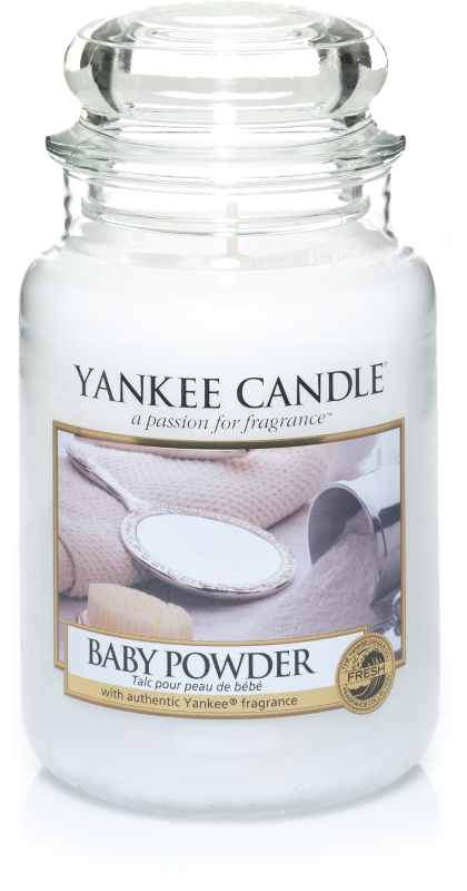 Yankee Candle "Baby Powder" im großen Glas