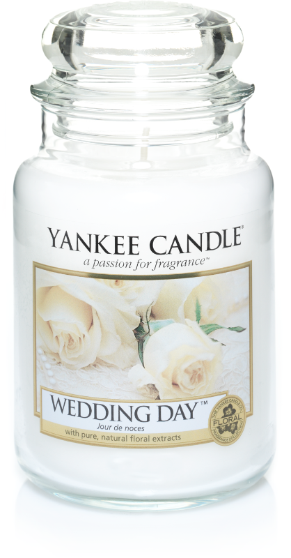 Yankee Candle "Wedding Day™" im großen Glas