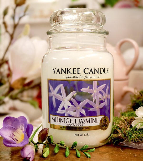Yankee Candle "Midnight Jasmine" im großen Glas