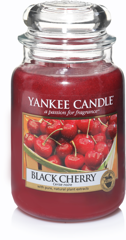 Yankee Candle "Black Cherry" im großen Glas