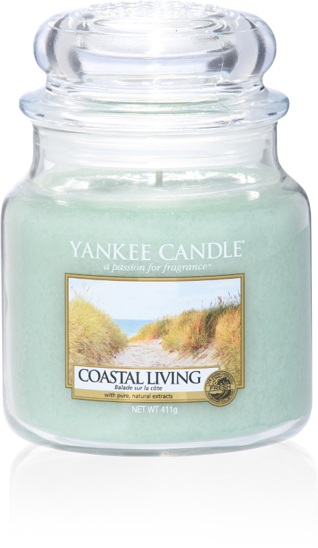 Yankee Candle "Coastal Living" im mittleren Glas