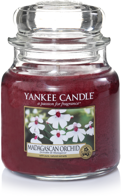 Yankee Candle "Madagascan Orchid" im mittleren Glas