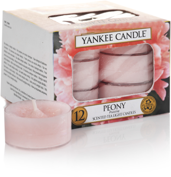 Yankee Candle "Peony" Teelichter