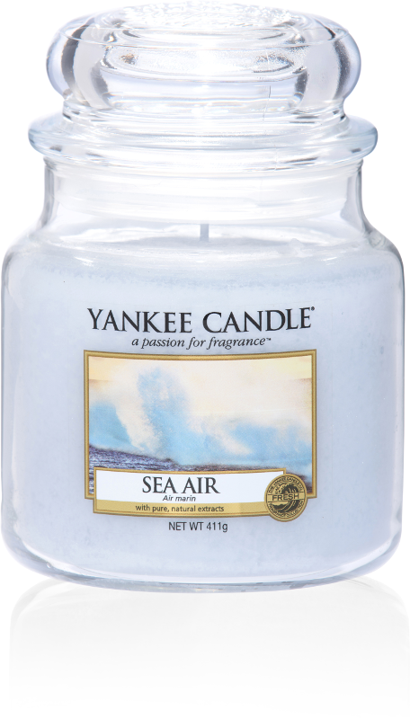 Yankee Candle "Sea Air" im mittleren Glas