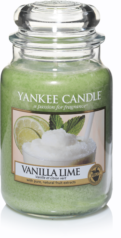 Yankee Candle "Vanilla Lime" im großen Glas