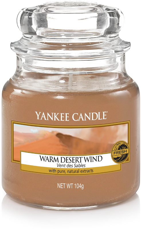 Yankee Candle "Warm Desert Wind" im kleinen Glas