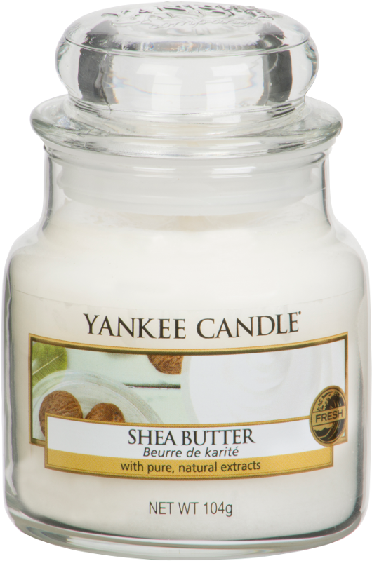 Yankee Candle "Shea Butter" im kleinen Glas