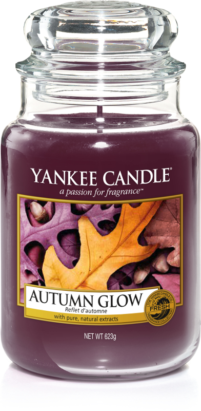 Yankee Candle "Autumn Glow" im großen Glas