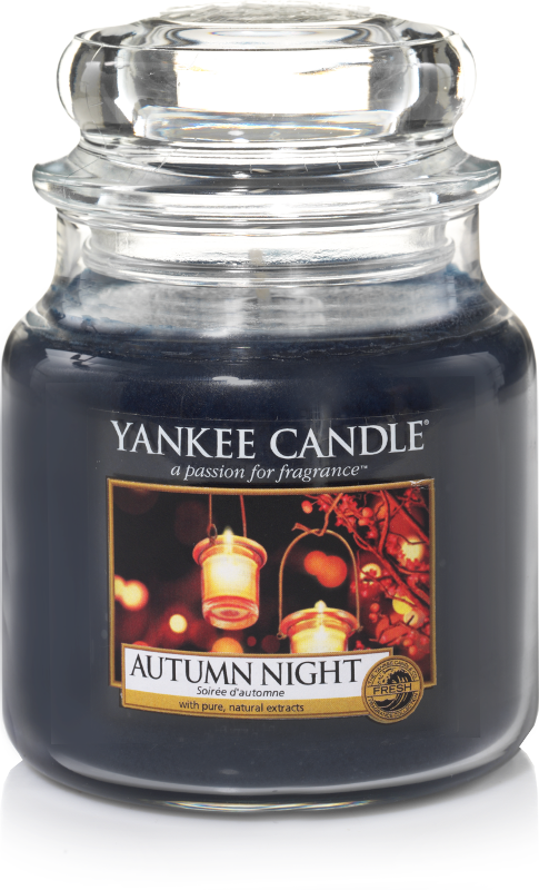 Yankee Candle "Autumn Night" im mittleren Glas
