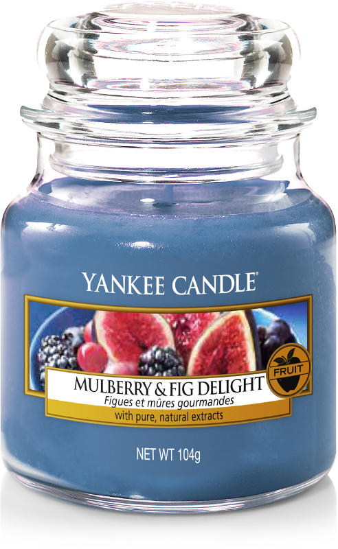 Yankee Candle "Mulberry & Fig Delight" im kleinen Glas