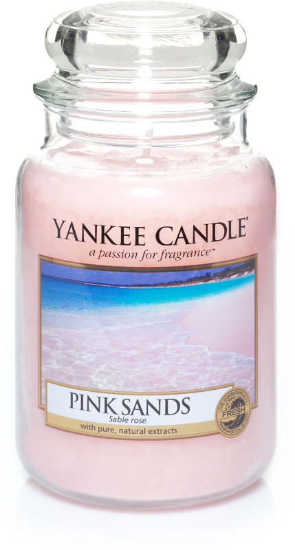 Yankee Candle "Pink Sands™" im großen Glas