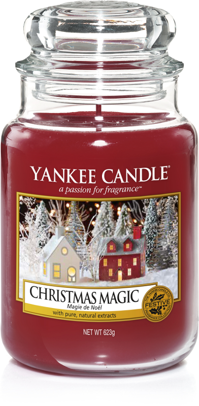 Yankee Candle "Christmas Magic" im großen Glas