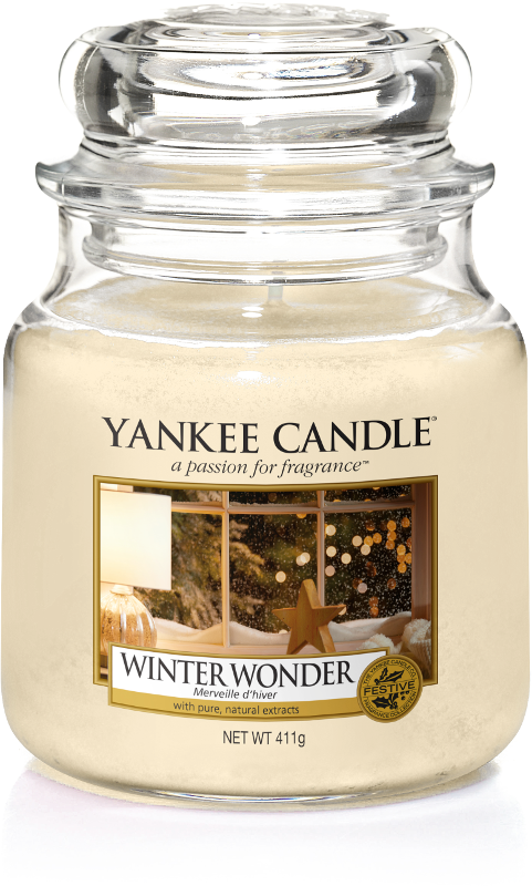 Yankee Candle "Winter Wonder" im mittleren Glas
