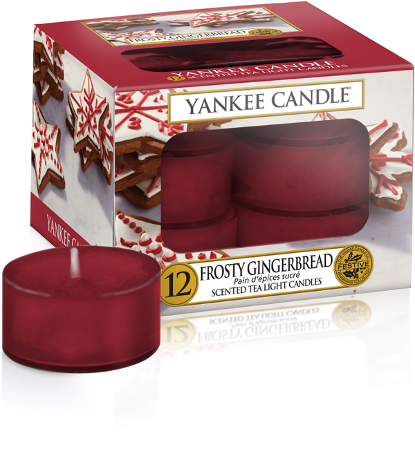 Yankee Candle "Frosty Gingerbread" Teelichter
