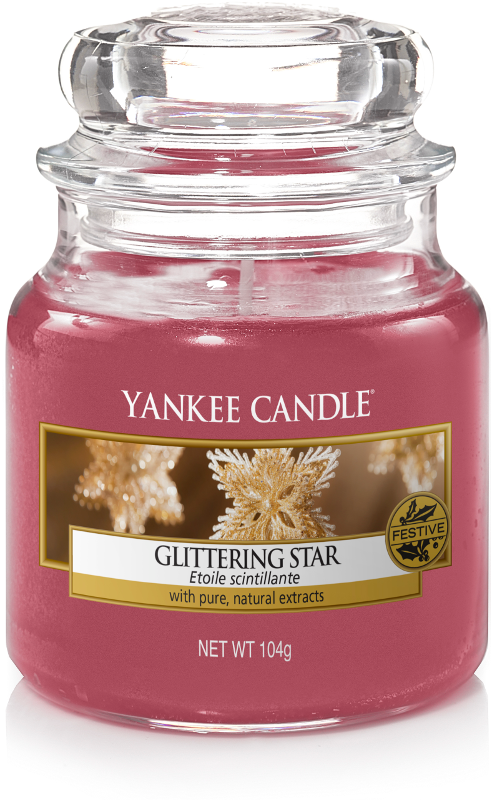 Yankee Candle "Glittering Star" im kleinen Glas