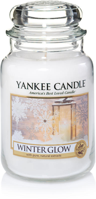 Yankee Candle "Winter Glow" im großen Glas