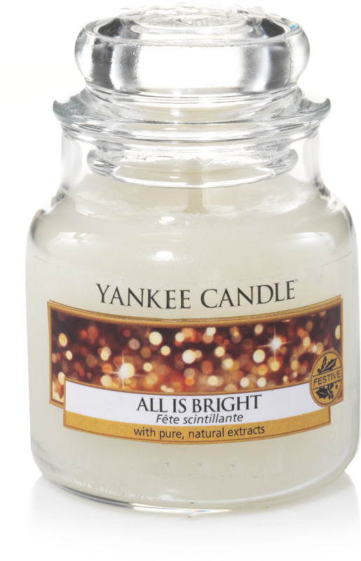 Yankee Candle "All is Bright" im kleinen Glas