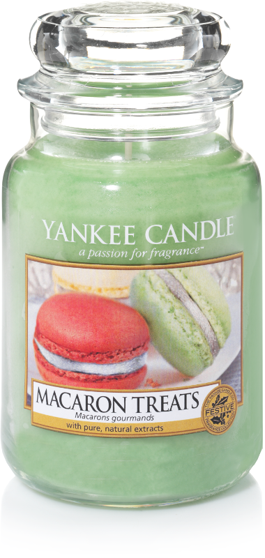 Yankee Candle "Macaron Treats" im großen Glas