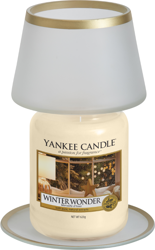 Yankee Candle Frosty Schirm & Teller (groß)