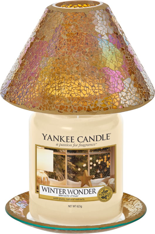 Yankee Candle Glam Mosaic Schirm & Teller (groß)