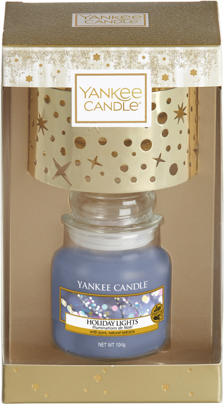 Yankee Candle Holiday Sparkles Geschenkset mit kleinem Jar & Schirm