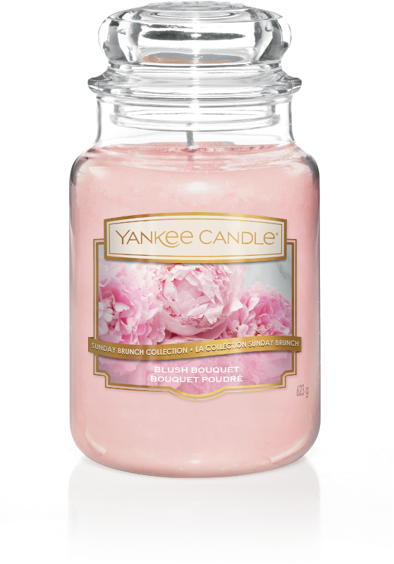 Yankee Candle "Blush Bouquet" im großen Glas