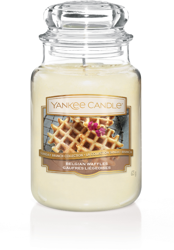 Yankee Candle "Belgian Waffles" im großen Glas
