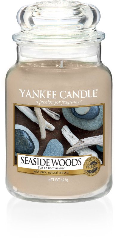 Yankee Candle "Seaside Woods" im großen Glas