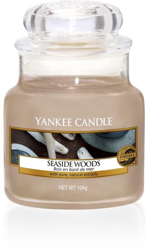 Yankee Candle "Seaside Woods" im kleinen Glas