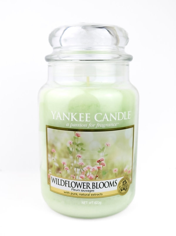Yankee Candle "Wildflower Blooms" im großen Glas •USA Special•